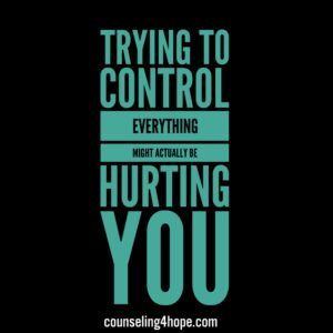 Trying to Control Everything May Actually be Hurting You